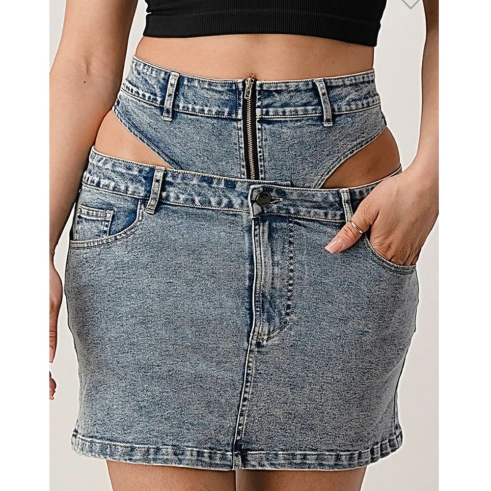 Jean skirt